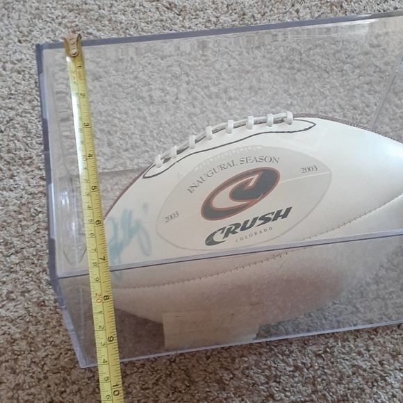 RARE 2003 John Elway Colorado Crush Football Case - Picture 5 of 5